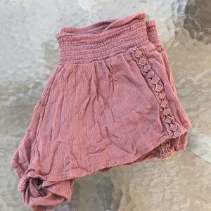 O’Neill pink beach shorts
